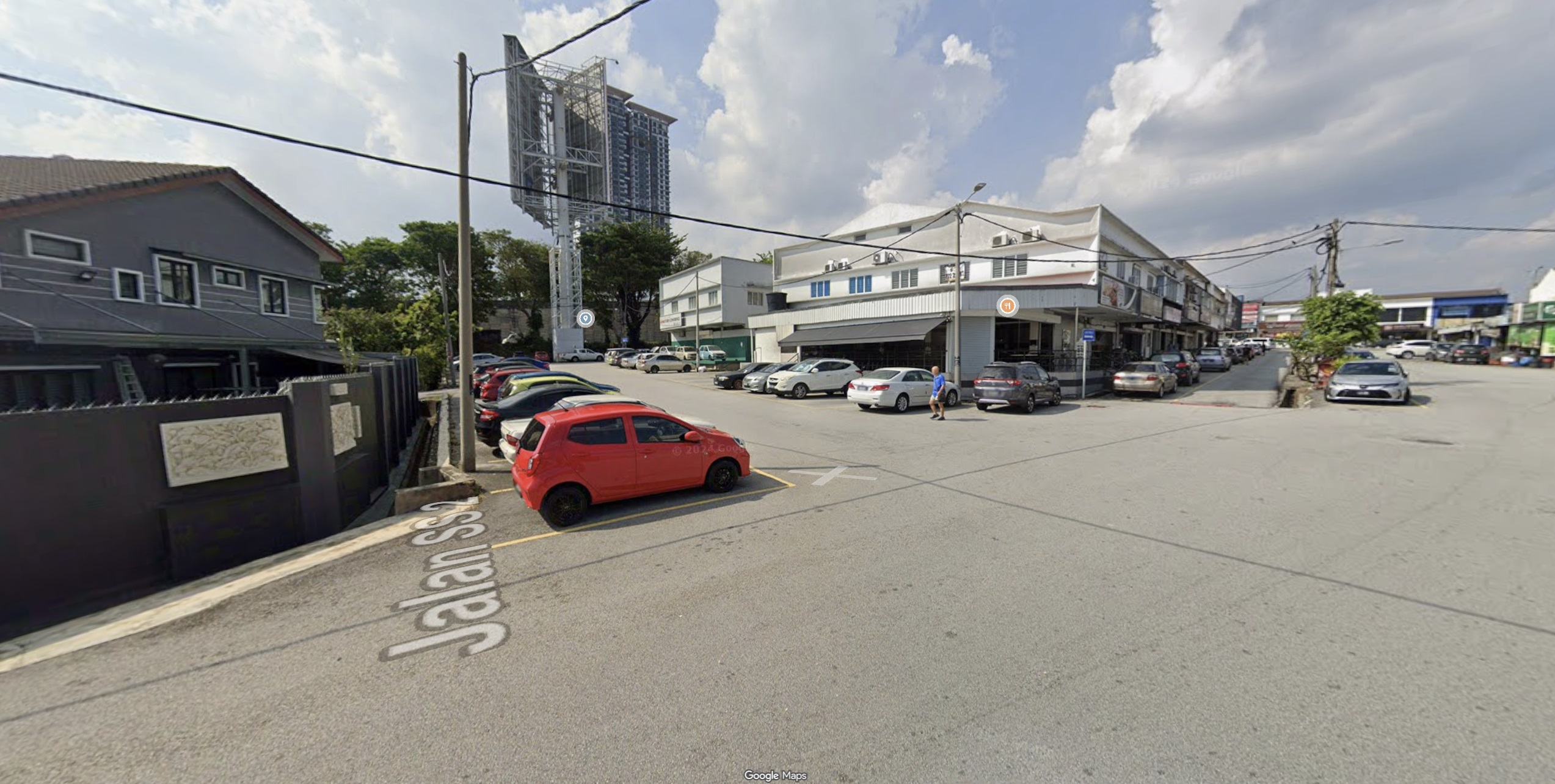 Parking at the Side of the Block