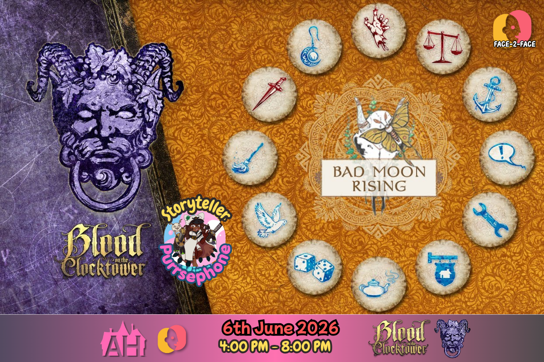 Blood on the Clock Tower Bad Moon Rising